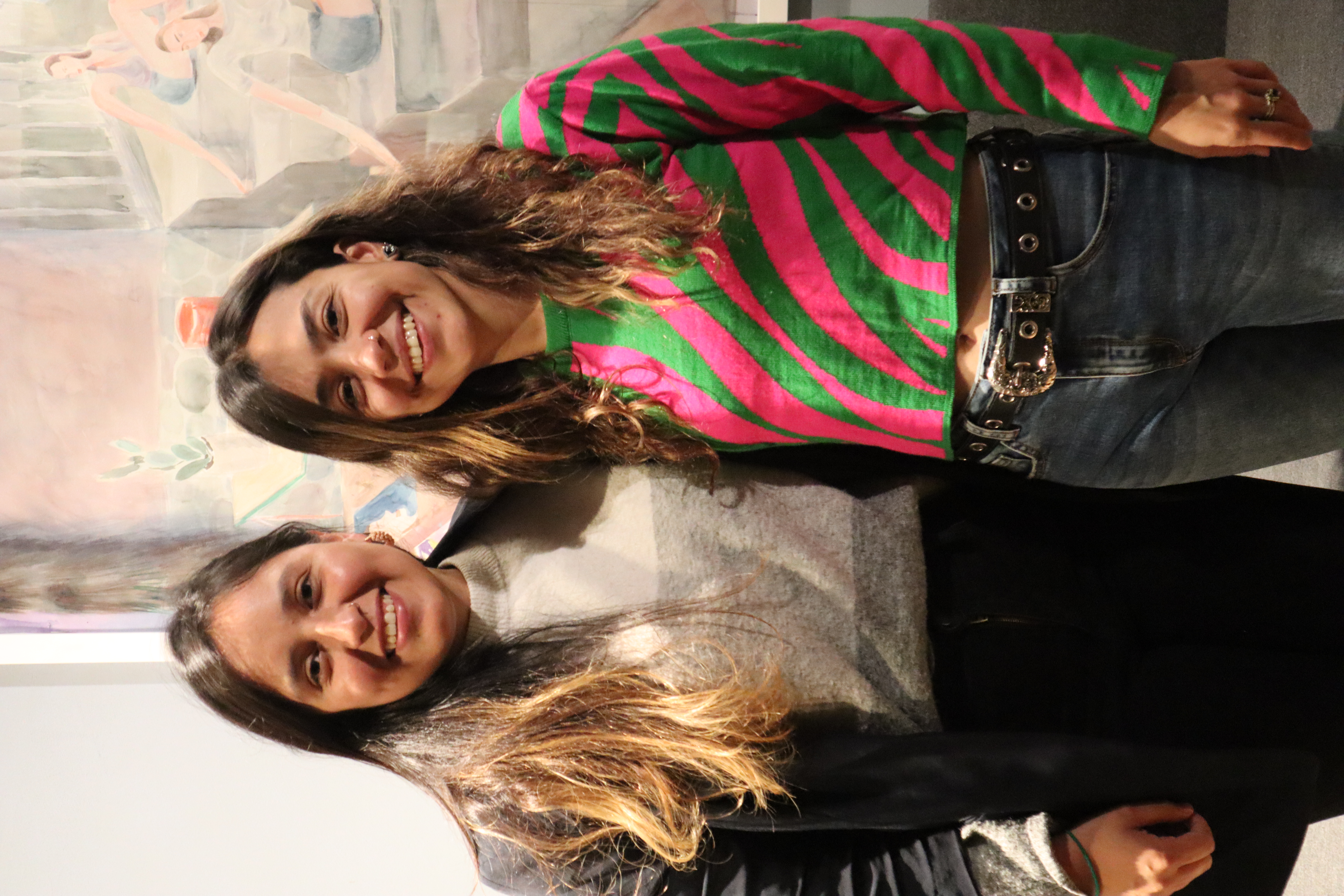 Daniela Rodriguez og Vanessa Vasco besøkte i Oslo i forkant av UPR-høringen av Colombia i november. ©PBINorge
